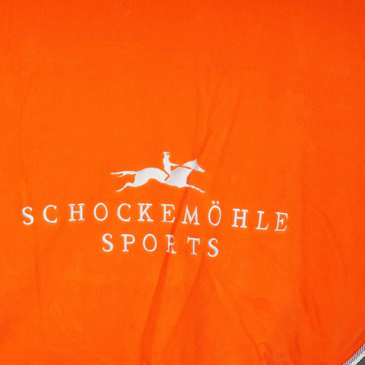 Schockemöhle Zweetdeken Premium Logo Fleece Oranje