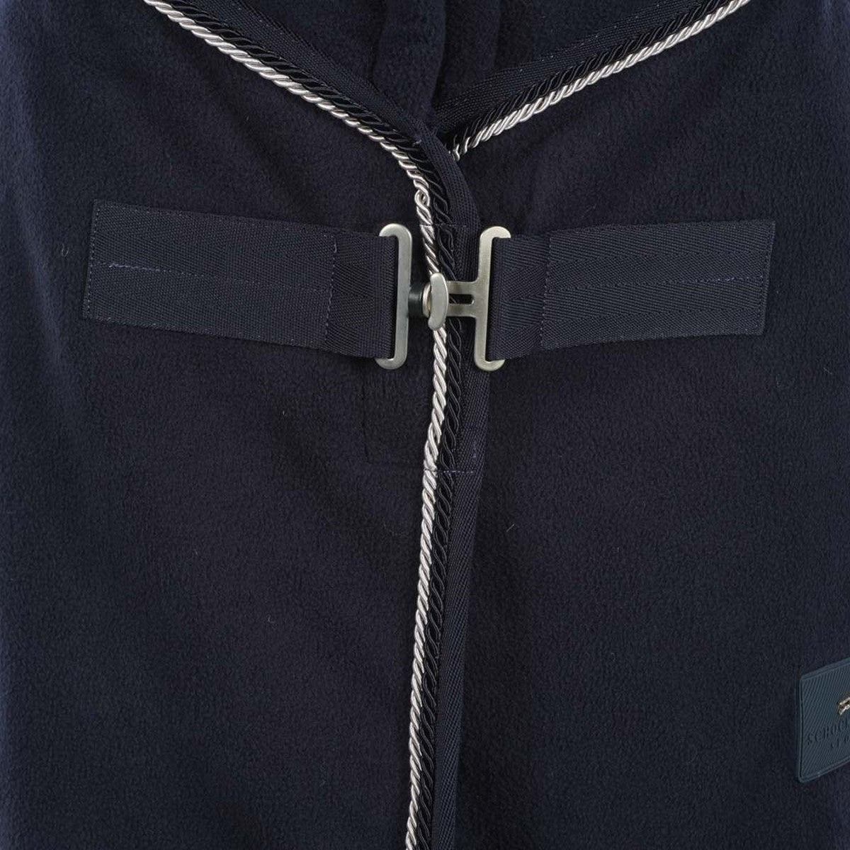 Schockemöhle Zweetdeken Premium Fleece Navy/Zilver