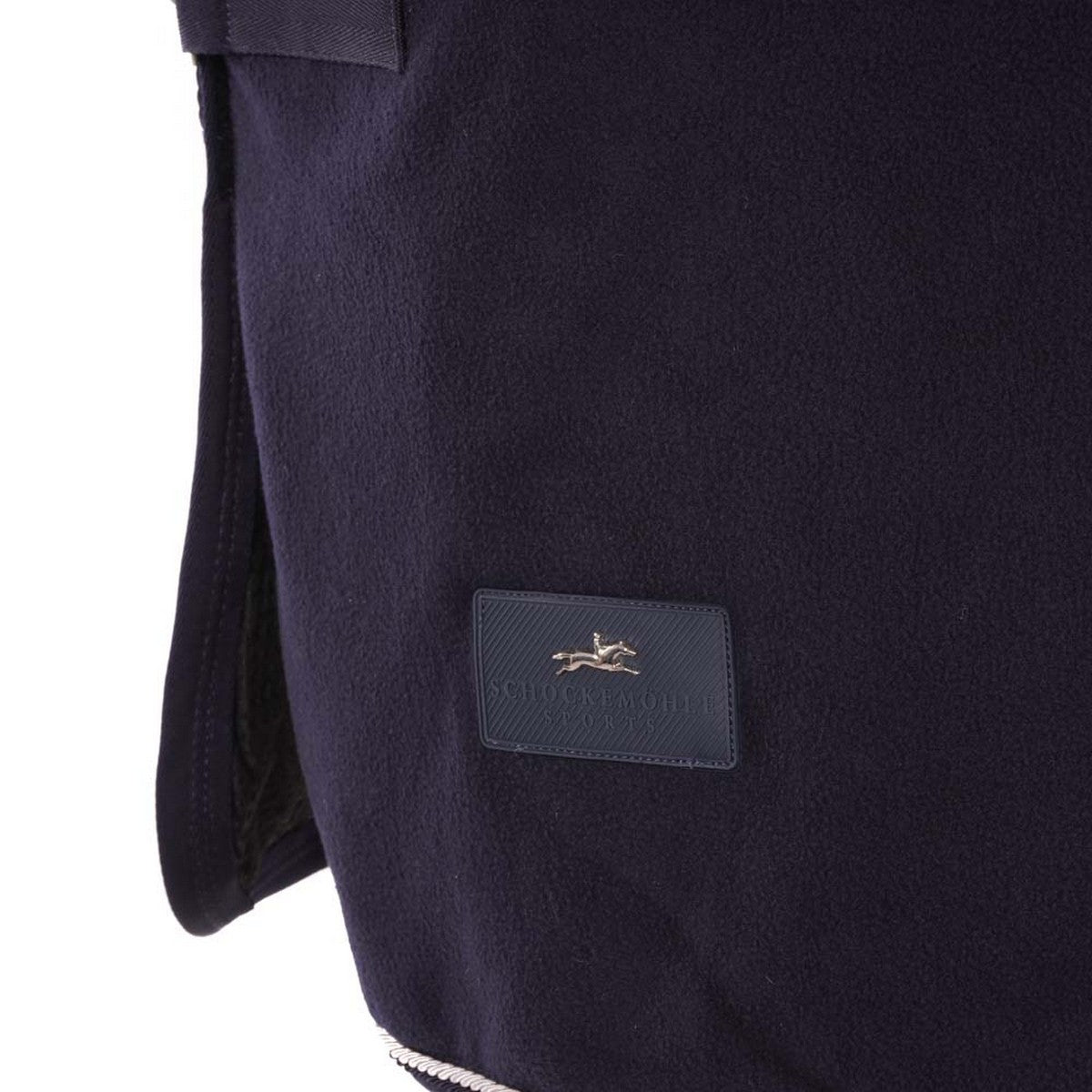 Schockemöhle Zweetdeken Premium Fleece Navy/Zilver