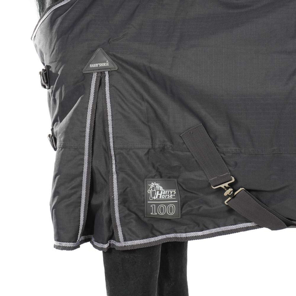 Harry's Horse Outdoordeken Thor 100g Ebony