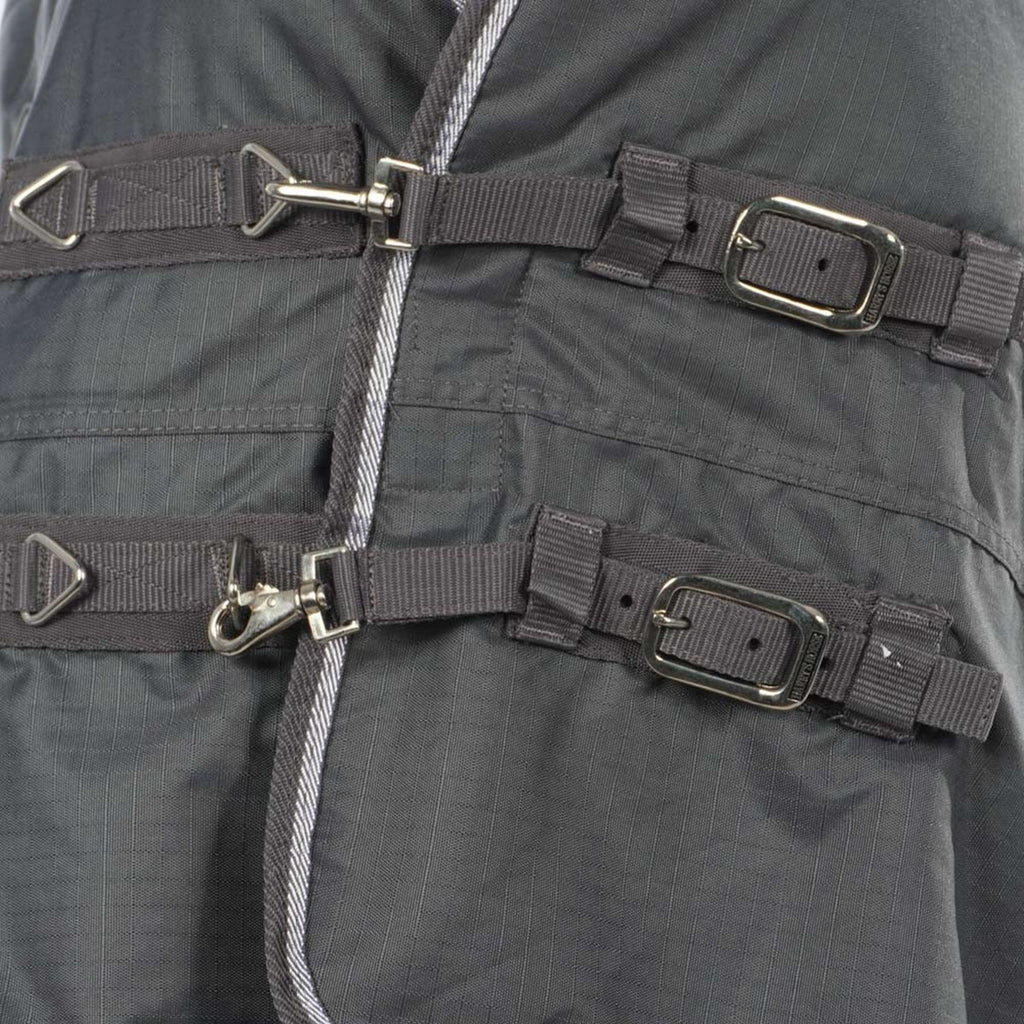 Harry's Horse Outdoordeken Thor 200g met Hals Ebony