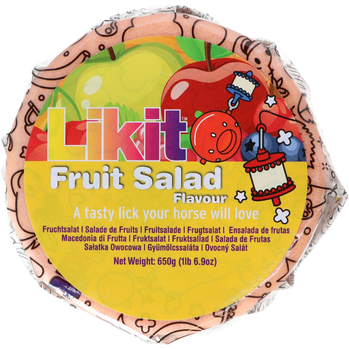 Likit Liksteen Rond Fruit salade