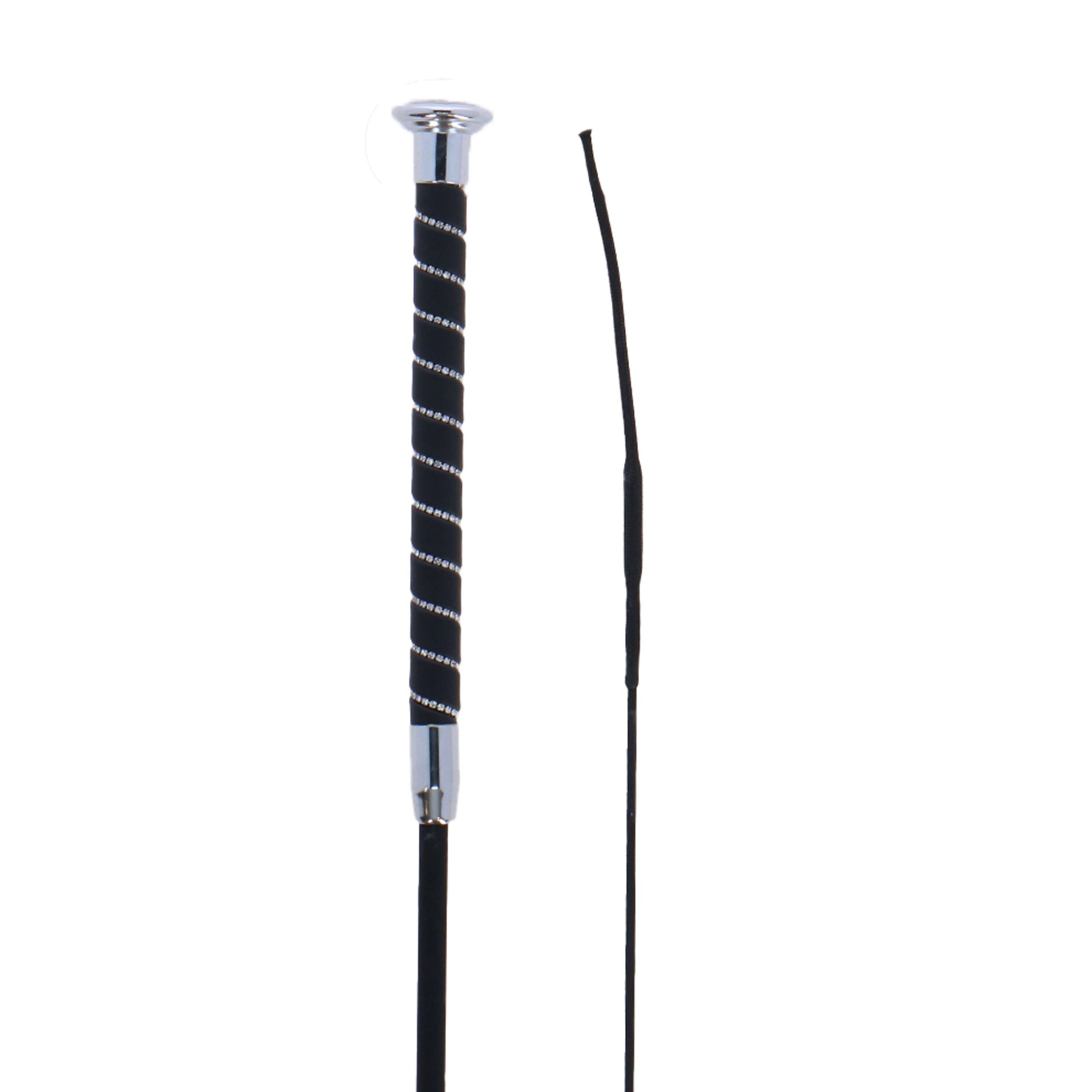 Fleck Dressuurzweep SilkTouch Crystal Chroom Fleck Dressuurzweep SilkTouch Crystal Chroom