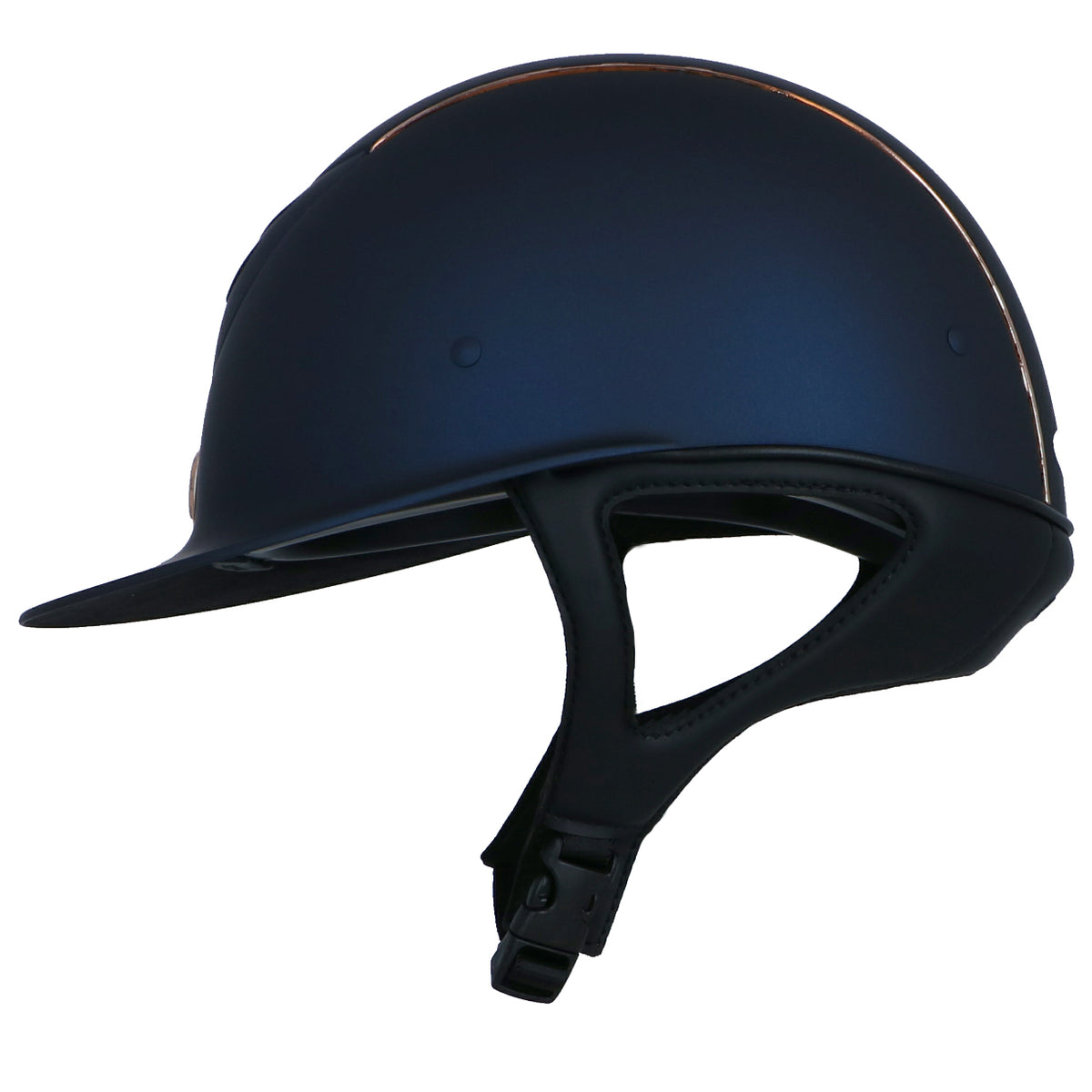 OneK Cap Avancé Matt Rosegold Lijnen Navy