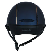 OneK Cap Avancé Matt Rosegold Lijnen Navy