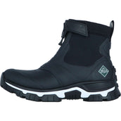 Muck Boot Stalschoenen Apex Zip Dames Zwart/Wit