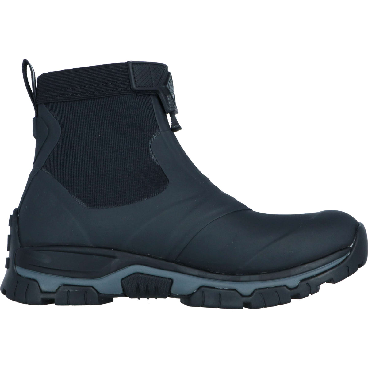 Muck Boot Stalschoenen Apex Zip Ankle Heren Zwart/Grijs