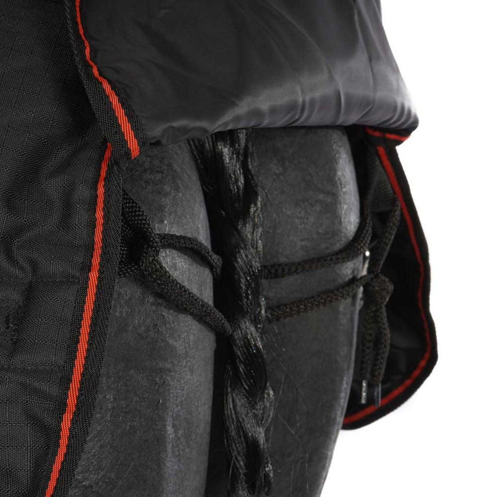 HB Harry & Hector Outdoordeken 300g Zwart/Rood