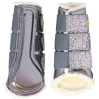 HB Showtime Beenbeschermers Gold Rush Glitter Grijs