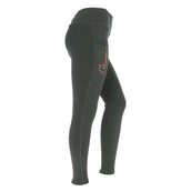 HKM Rijlegging Equestrian Full Grip Donkergroen