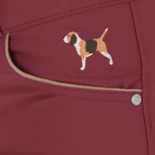 HKM Rijbroek Beagle Full Grip Bordeaux