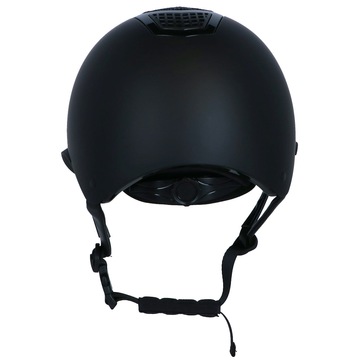 HKM Cap Glamour Shield Zwart/Zwart