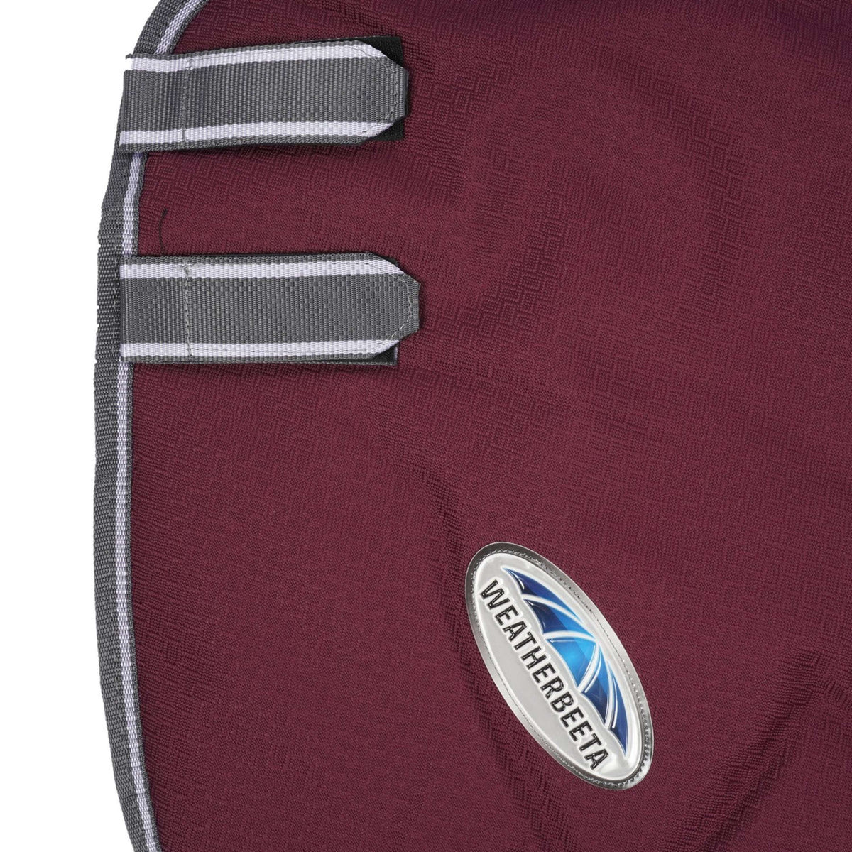 Weatherbeeta Halsstuk Comfitec Plus Dynamic II Neck Rug Lite Maroon/Grijs/Wit