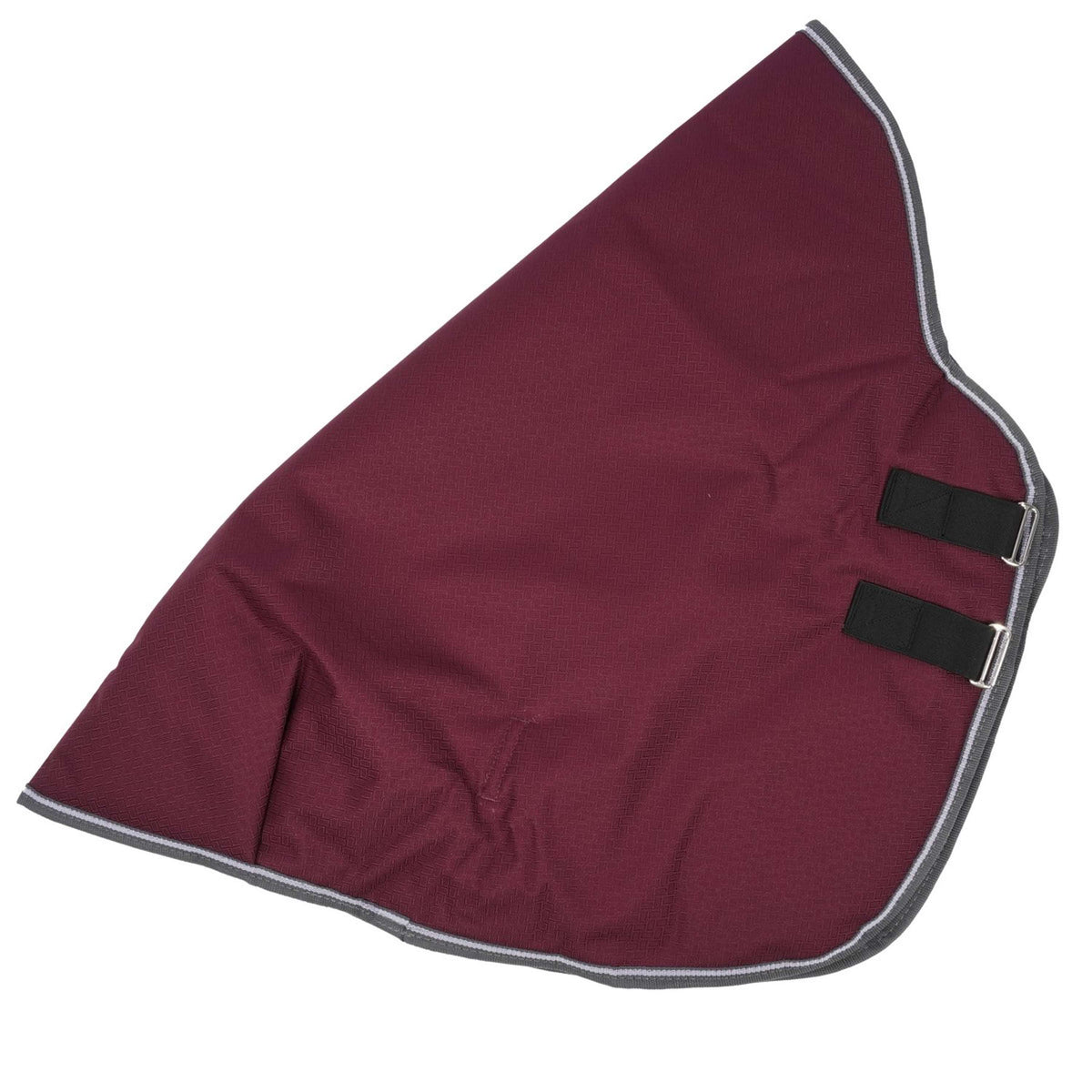 Weatherbeeta Halsstuk Comfitec Plus Dynamic II Neck Rug Medium Maroon/Grijs/Wit