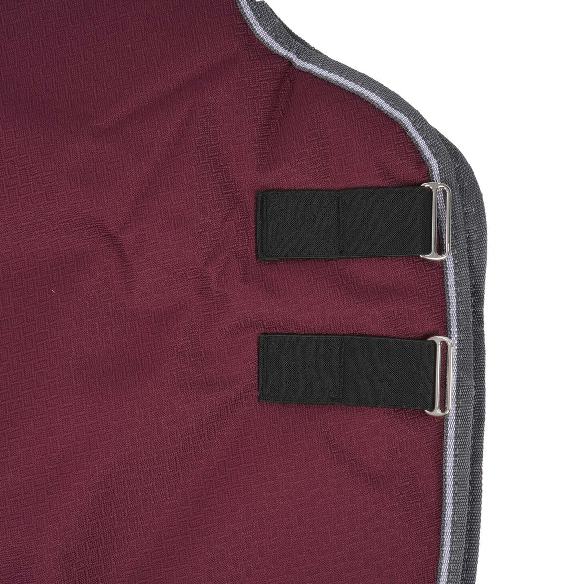 Weatherbeeta Halsstuk Comfitec Plus Dynamic II Neck Rug Lite Maroon/Grijs/Wit