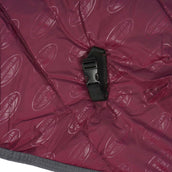 Weatherbeeta Halsstuk Comfitec Plus Dynamic II Neck Rug Medium/Lite Maroon/Grijs/Wit