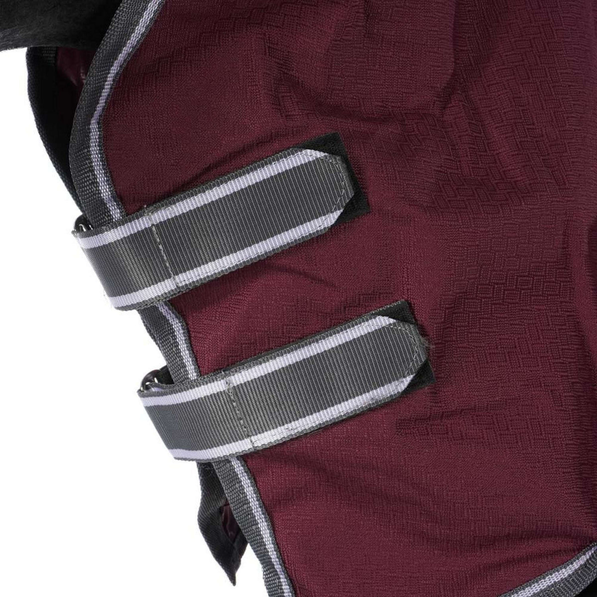 Weatherbeeta Regendeken Comfitec Plus Dynamic II Combo Neck Lite 0g Maroon/Grijs/Wit