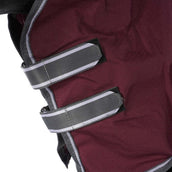 Weatherbeeta Winterdeken Comfitec Plus Dynamic II Combo Neck Medium Maroon/Grijs/Wit