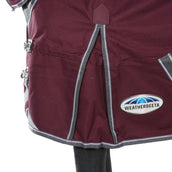 Weatherbeeta Regendeken Comfitec Plus Dynamic II Combo Neck Lite Maroon/Grijs/Wit