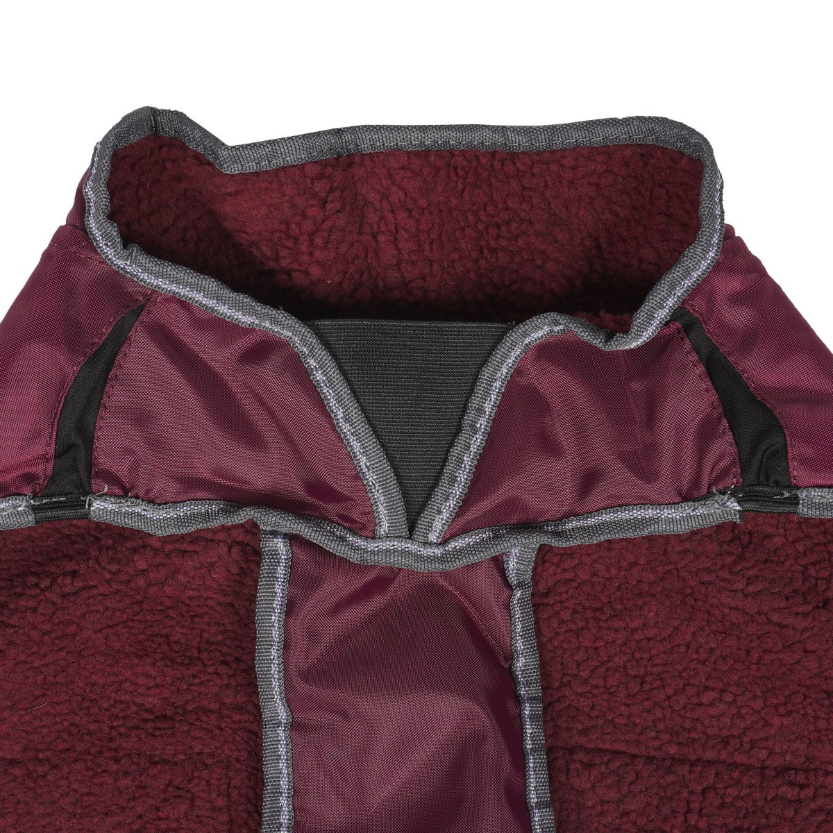 Weatherbeeta Hondenjas Maroon/Grijs/Wit