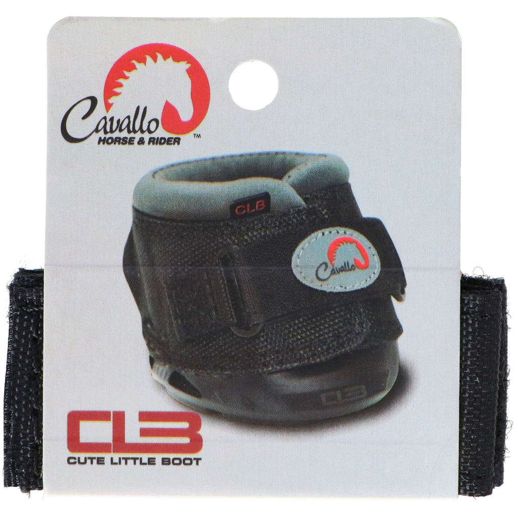 F.R.A. Cavallo Horse & Rider Klittenband CLB voor Hoefschoen Zwart
