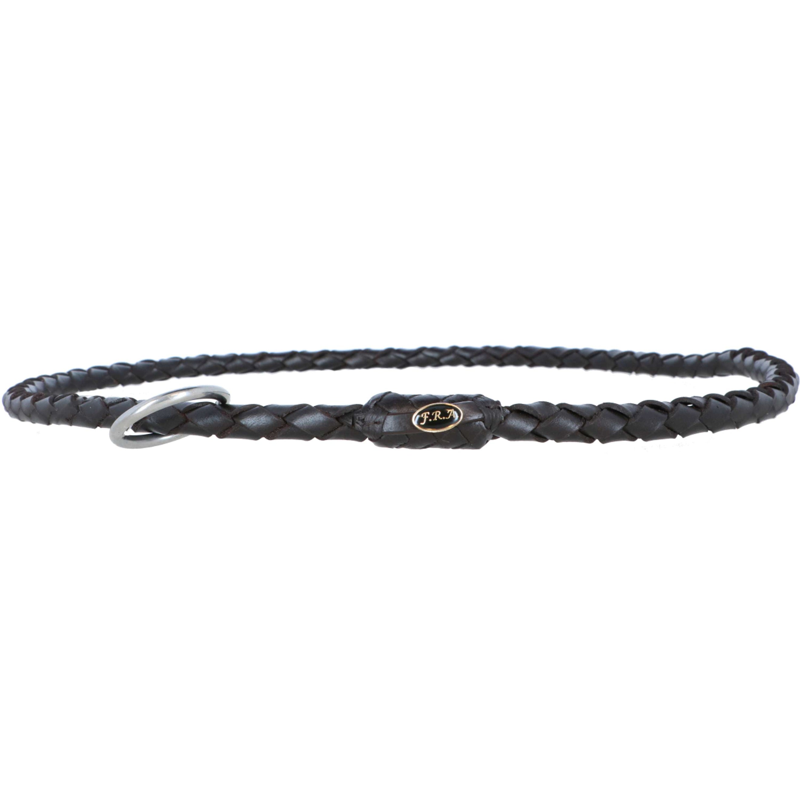 F.R.A. Cordeoring Kripton Cordeo Leder Rond Gevlochten Havana F.R.A. Cordeoring Kripton Cordeo Leder Rond Gevlochten Havana