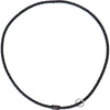F.R.A. Cordeoring Kripton Cordeo Leder Rond Gevlochten Zwart