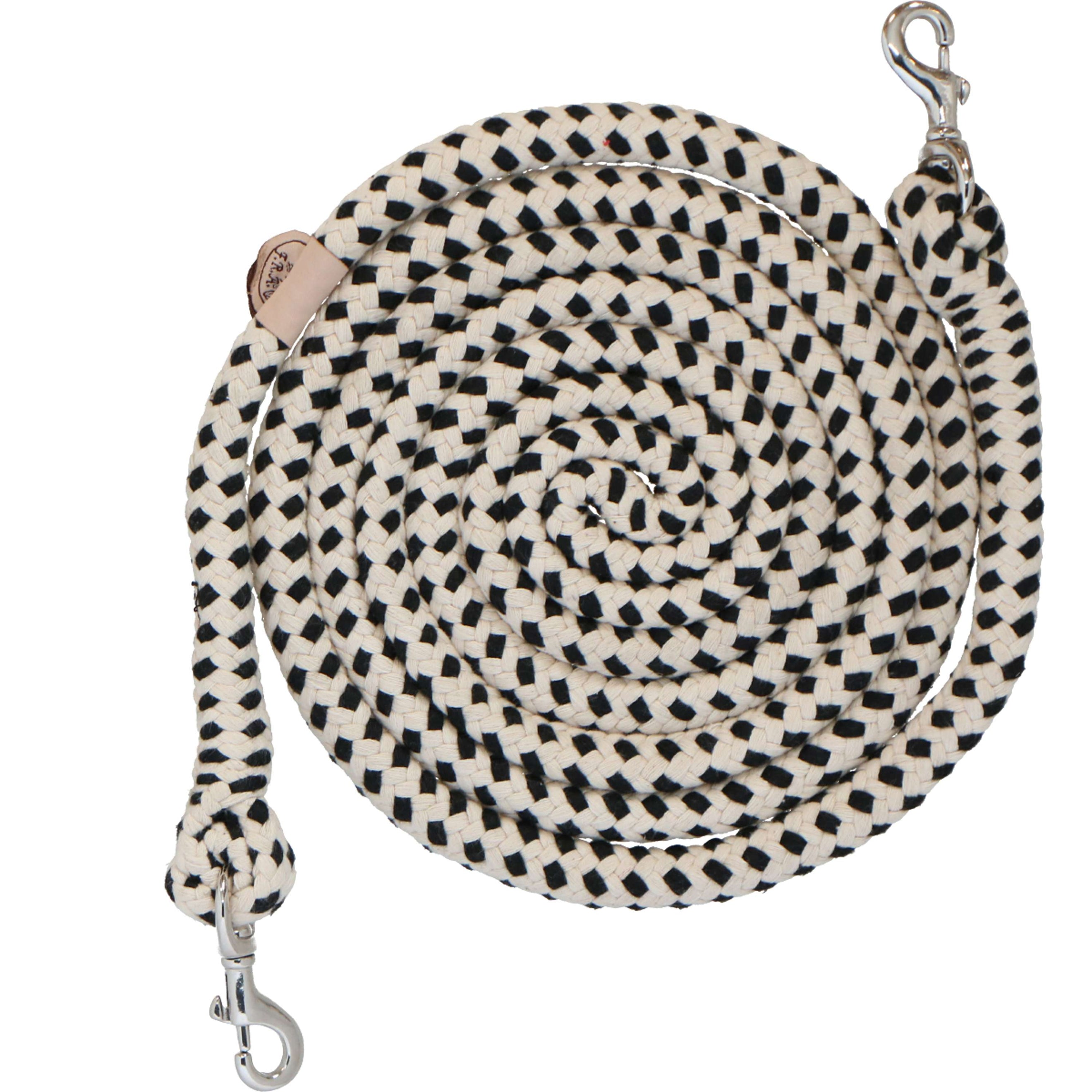 F.R.A. Teugels Madora Gevlochten Katoen Naturel/Zwart F.R.A. Teugels Madora Gevlochten Katoen Naturel/Zwart