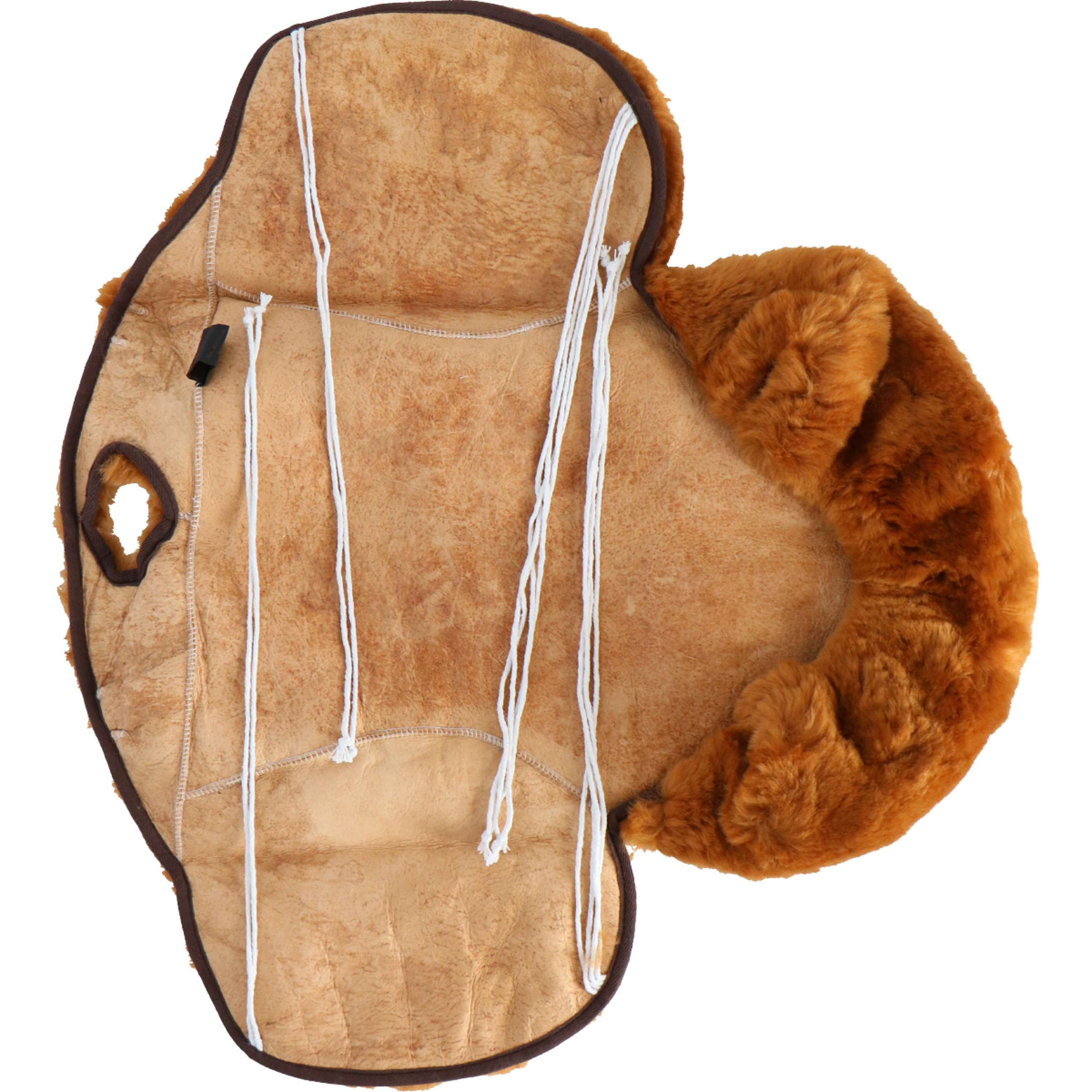 F.R.A. Zadelzitting R6 Western met Hoornuitsnede Cappuccino F.R.A. Zadelzitting R6 Western met Hoornuitsnede Cappuccino