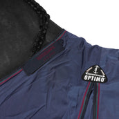 Rambo Optimo Turnout Outer Only Navy/Burgundy/Teal