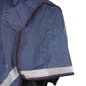 Rambo Optimo Turnout Outer Only Navy/Burgundy/Teal