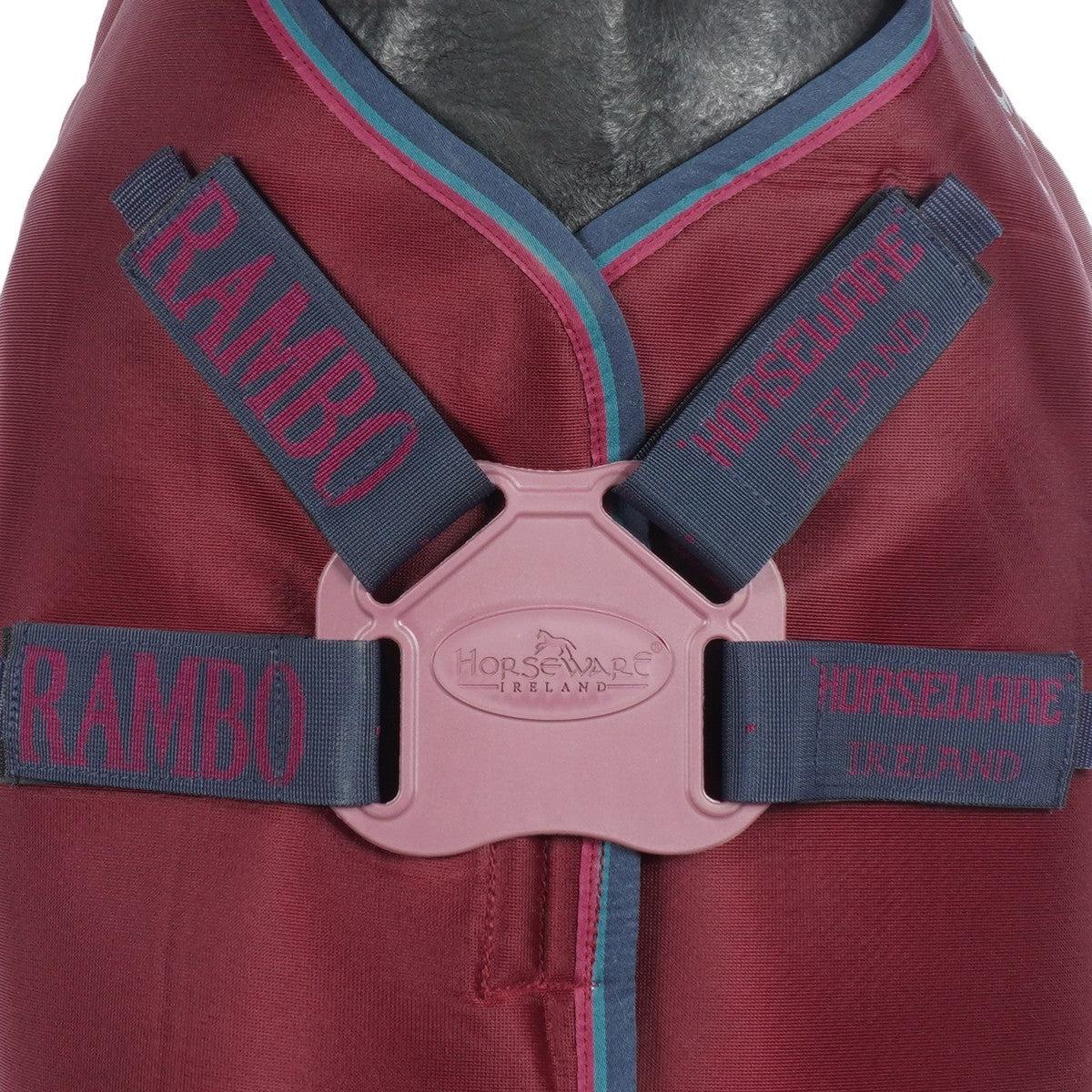 Rambo Airmax Cooler Disc Front Burgundy/Teal/Navy