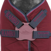 Rambo Helix Staldeken Discsluiting Burgundy/Teal/Navy