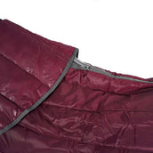 Weatherbeeta Staldeken Comfitec Channel Quilt Combo Neck Medium 210D 250g Maroon/Grijs/Wit