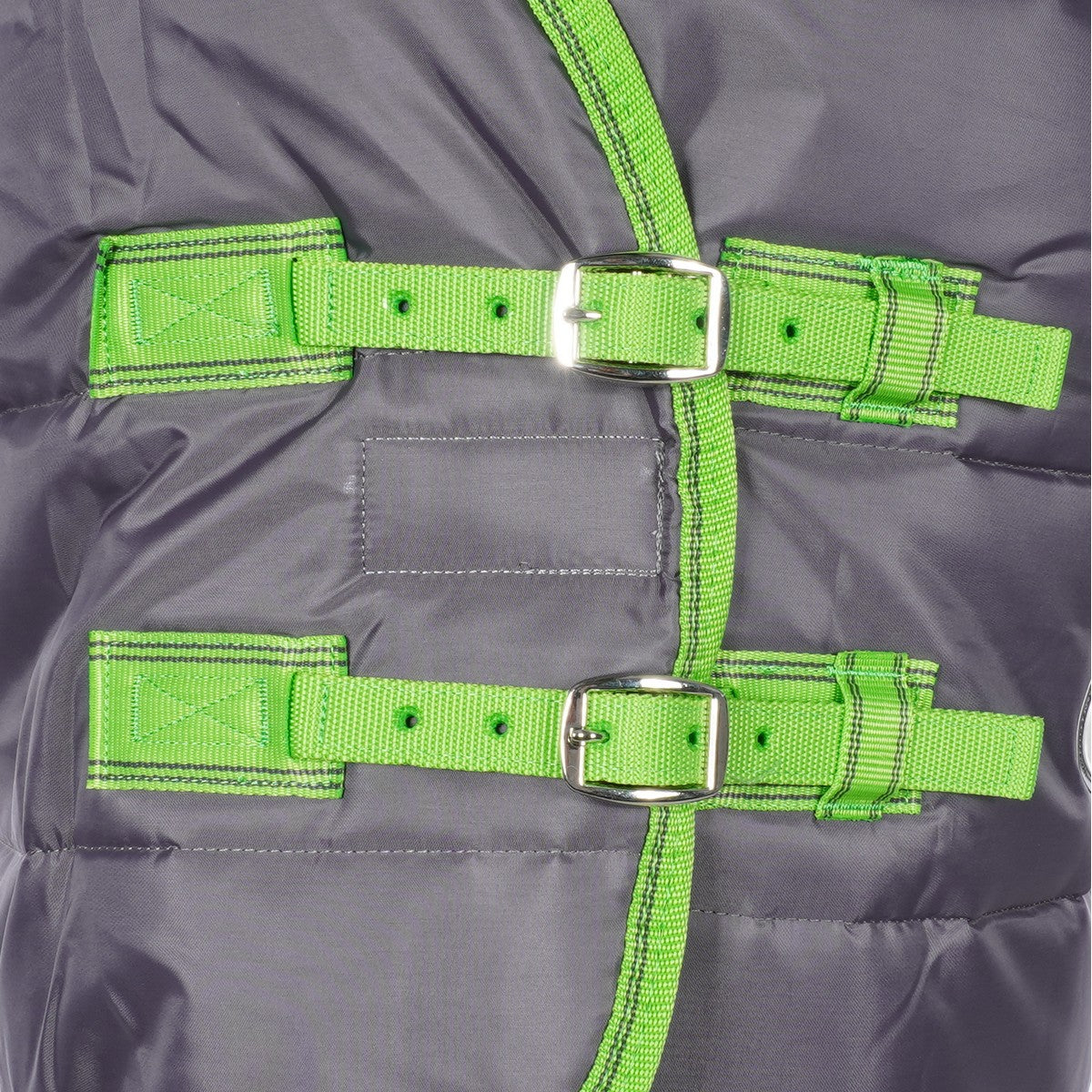 Weatherbeeta Staldeken Comfitec Channel Quilt Combo Neck Medium 210D 250g Grijs/Lime