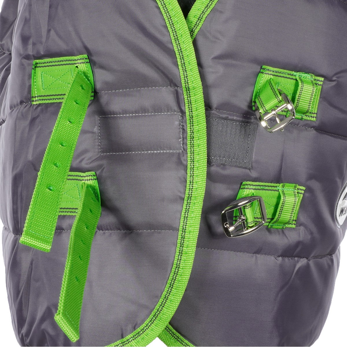 Weatherbeeta Staldeken Comfitec Channel Quilt Combo Neck Medium 210D 250g Grijs/Lime