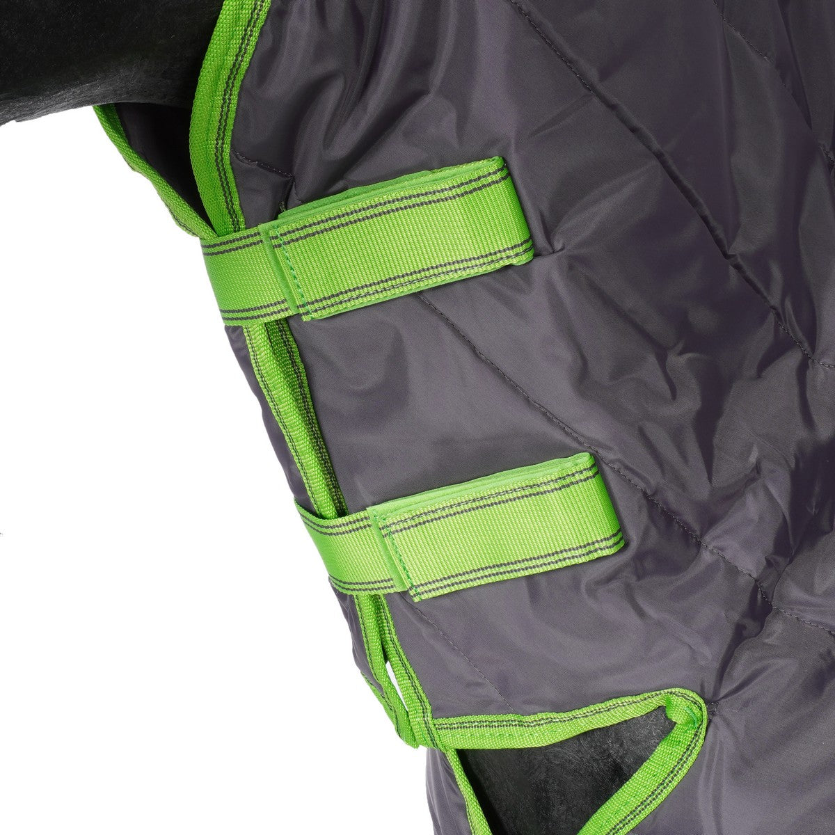 Weatherbeeta Staldeken Comfitec Channel Quilt Combo Neck Medium 210D 250g Grijs/Lime