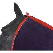 Weatherbeeta Zweetdeken Cooler Combo Neck Fleece Navy/Rood/Wit