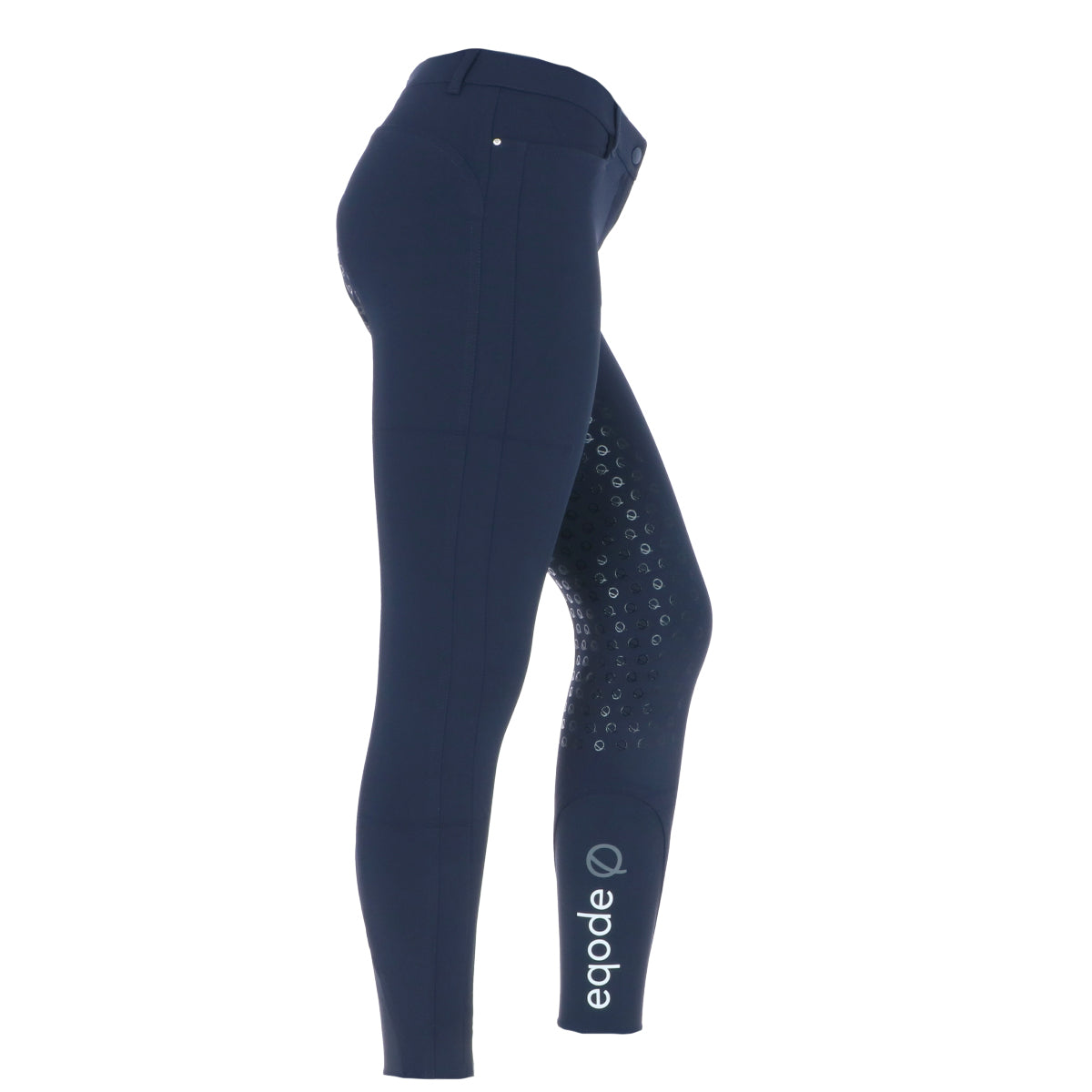 EQODE by Equiline Rijbroek Donna Full Grip Blauw