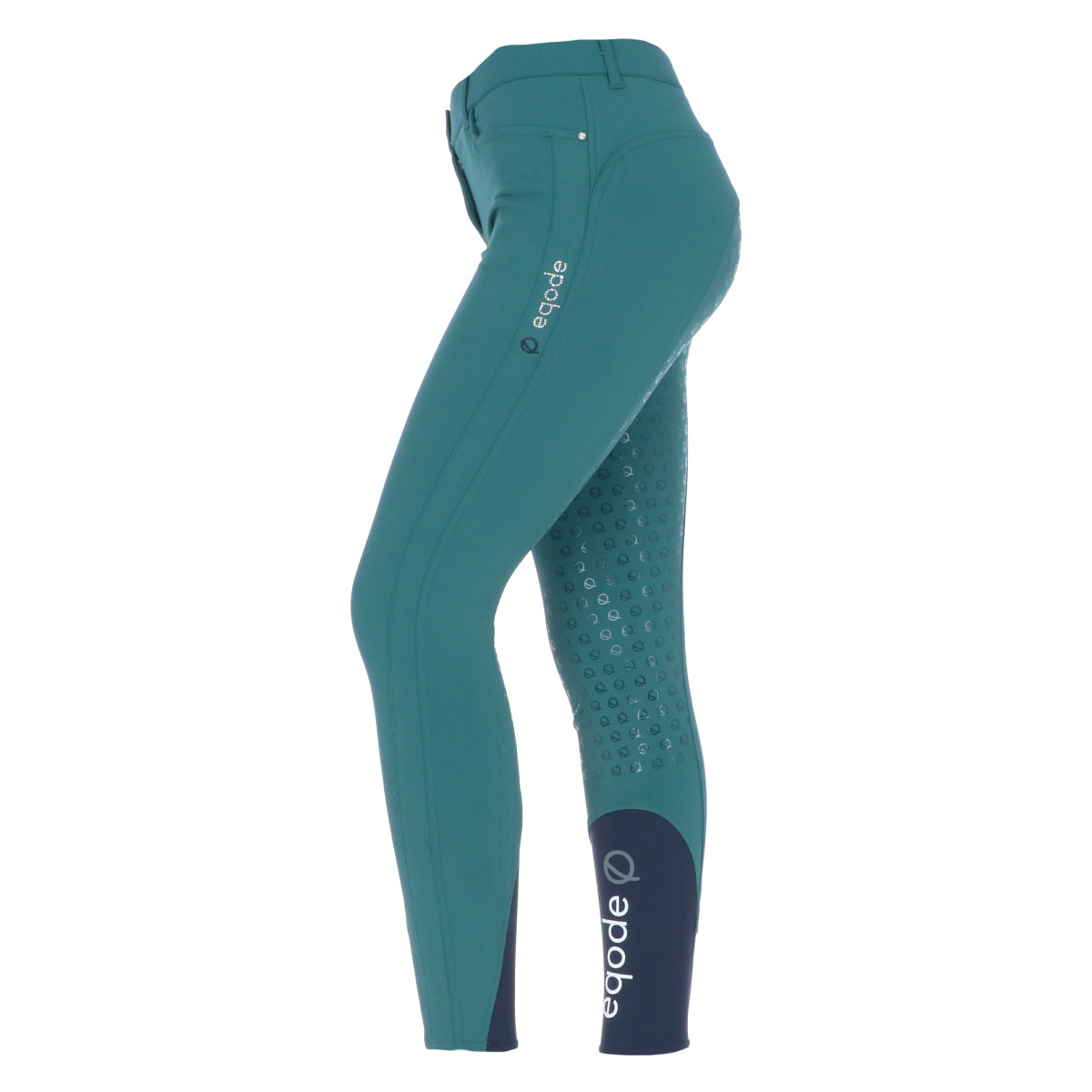 EQODE by Equiline Rijbroek Donna Full Grip Groen