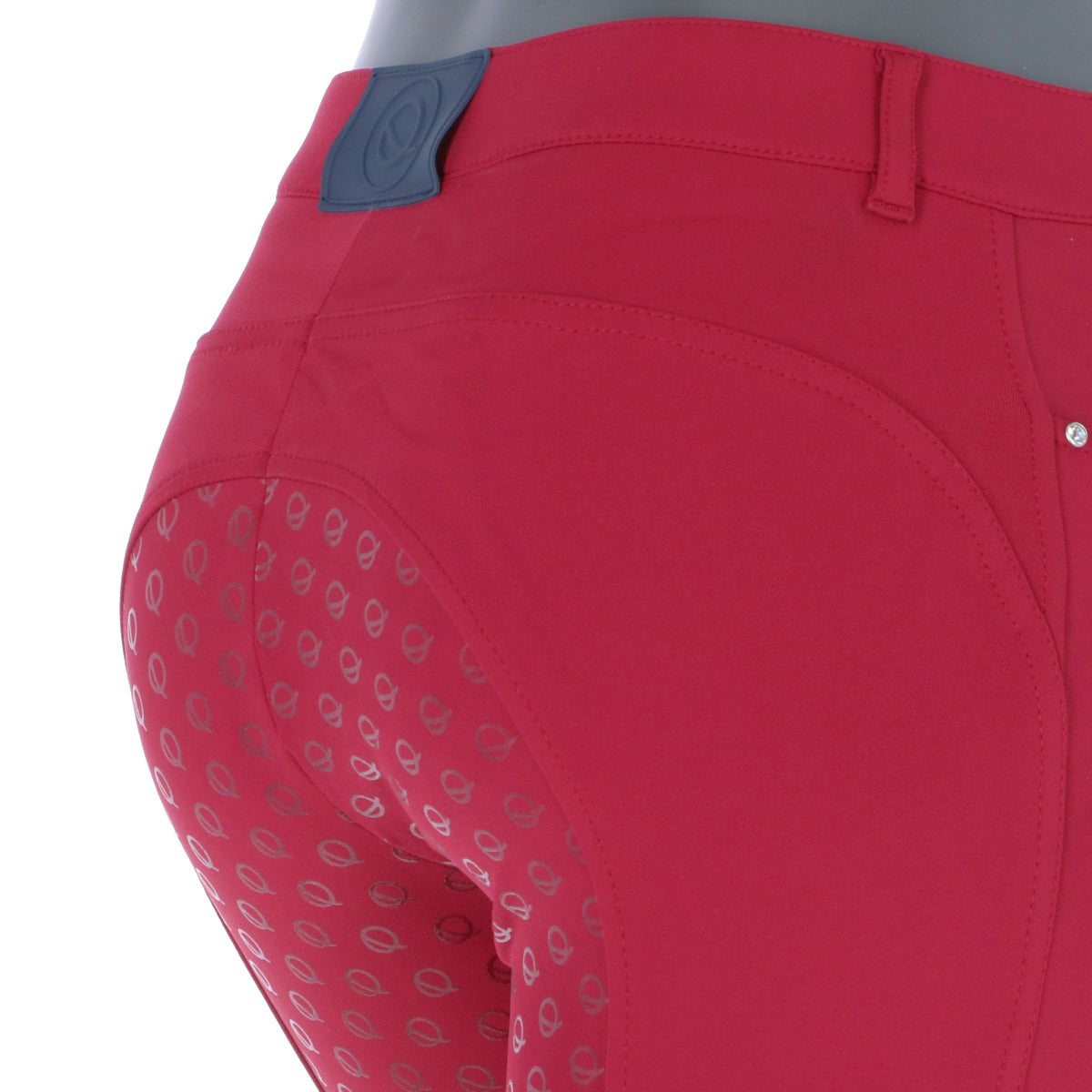 EQODE by Equiline Rijbroek Donna Full Grip Cherry