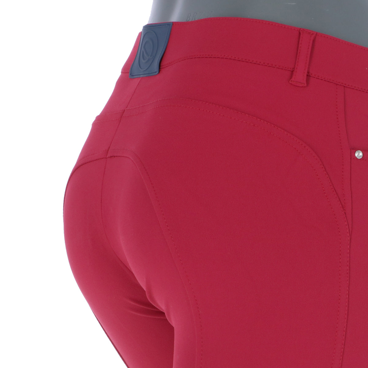 EQODE by Equiline Rijbroek Donna Kniegrip Cherry