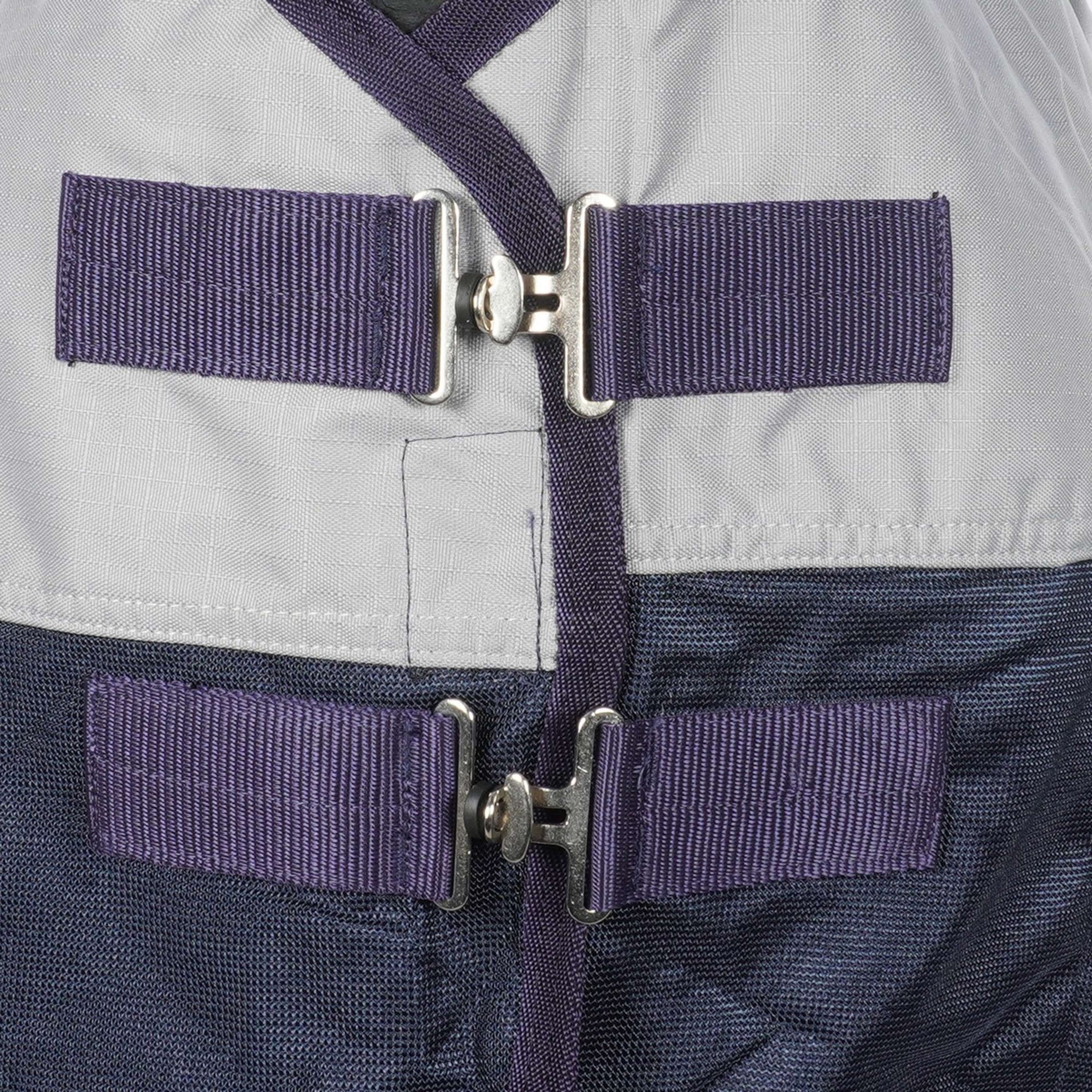 HKM Vliegendeken Rain Donkerblauw/Grijs HKM Vliegendeken Rain Donkerblauw/Grijs