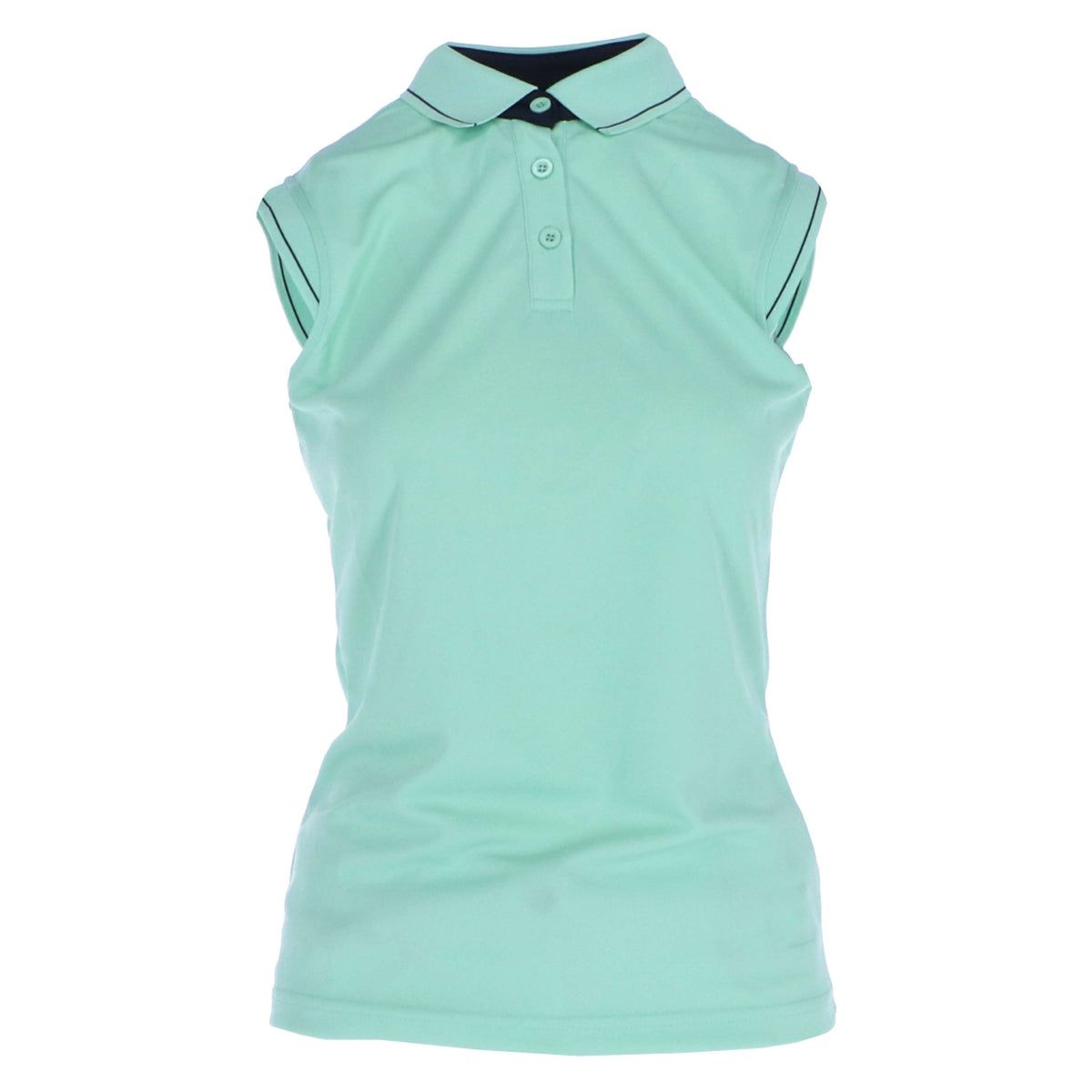 HKM Poloshirt Classico Mouwloos Mint