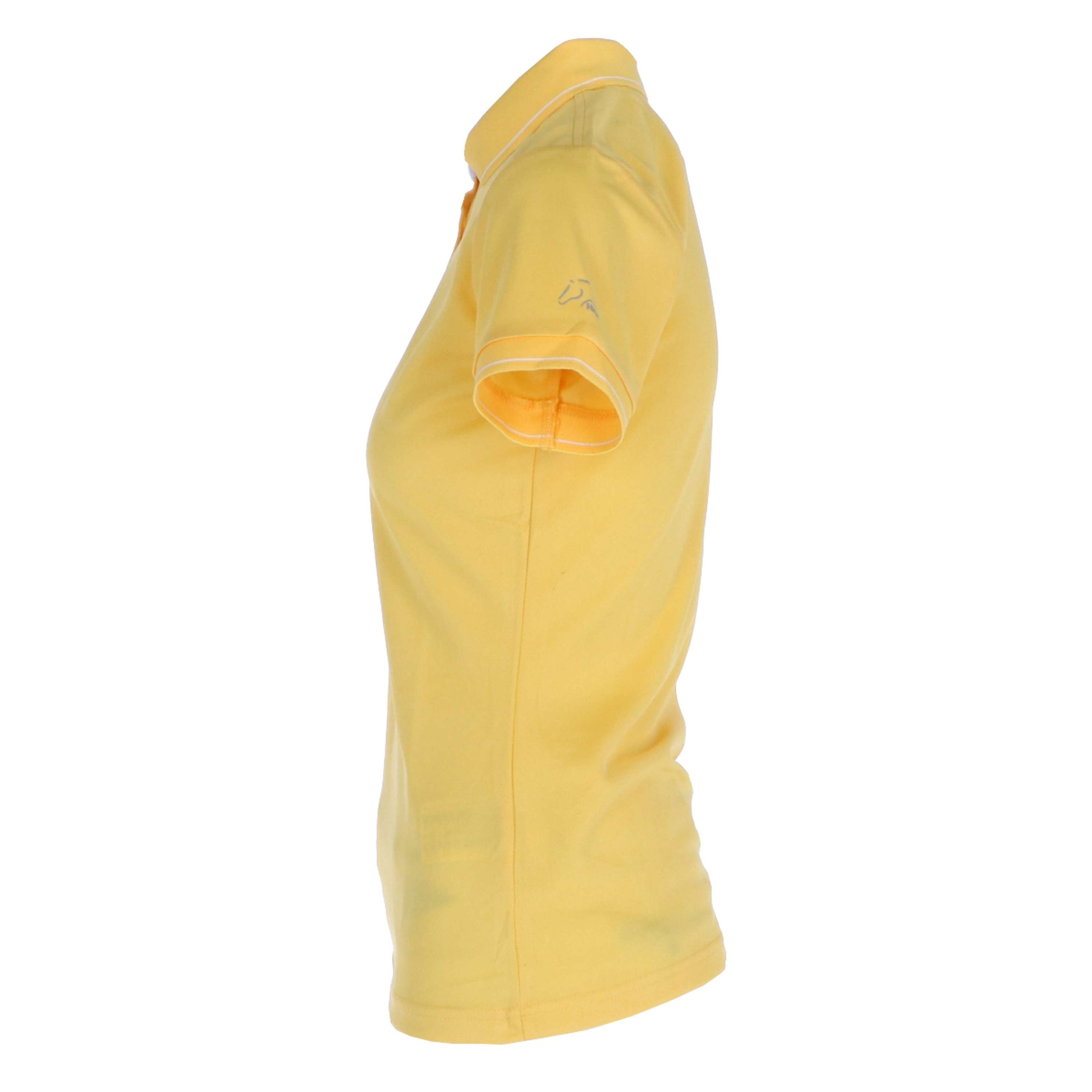 HKM Poloshirt Classico Geel HKM Poloshirt Classico Geel