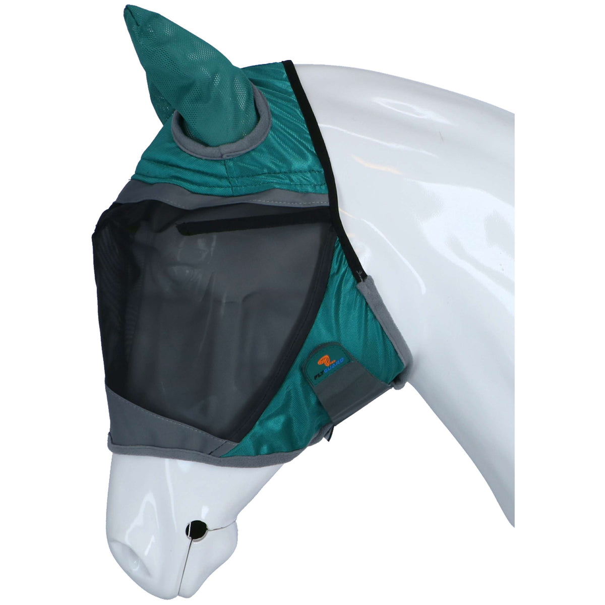 Shires Vliegenmasker Deluxe met Oren Groen