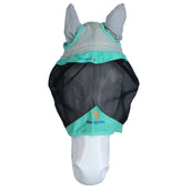 Shires Vliegenmasker Air Motion met Oren Aqua