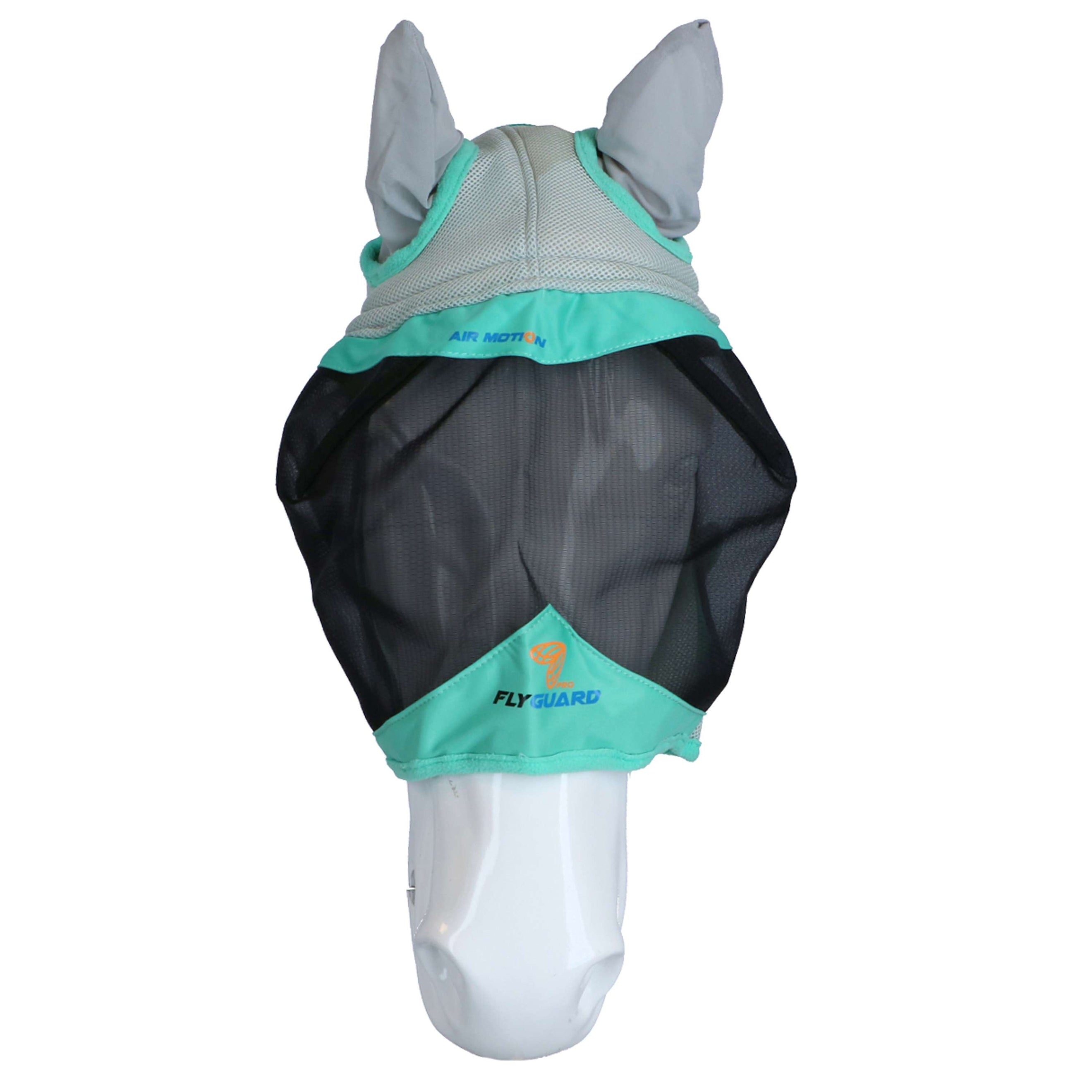 Shires Vliegenmasker Air Motion met Oren Aqua Shires Vliegenmasker Air Motion met Oren Aqua