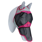 Shires Vliegenmasker Air Motion met Oren en Neus Roze