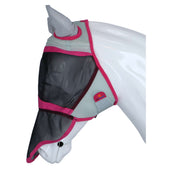 Shires Vliegenmasker Air Motion met Oren en Neus Roze